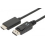 Câble d\'adaptateur DisplayPort 1.2 -DP - HDMI-A -2 m - DIGITUS