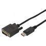 Câble adaptateur DisplayPort - DVI-D 2,0 m par 10 - DIGITUS