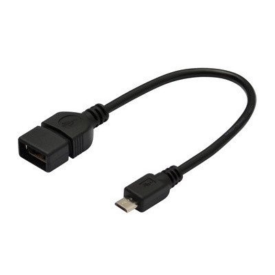 Câble adaptateur USB 2.0 micro USB-B - USB-A 0,2 m - DIGITUS