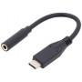 Câble adaptateur audio USB Type-C 0,2 m- DIGITUS