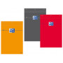 Blocs-notes 7,4x10,5cm - OXFORD- 80 feuilles petits carreaux 5x5mmORANGE