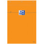 Blocs-notes 21x31,5cm - OXFORD- 80 feuilles petits carreaux 5x5mmORANGE