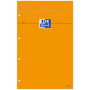 Blocs-notes 21x31,5cm - OXFORD- 80 feuilles grands carreaux SéyèsORANGE