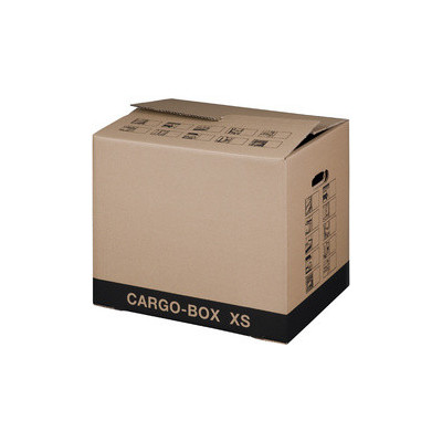 smartboxpro Cartons de déménagement \"CARGO-BOX XS\", marron