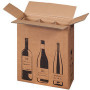 smartboxpro Cartons d\'expédition pour 3 bouteilles