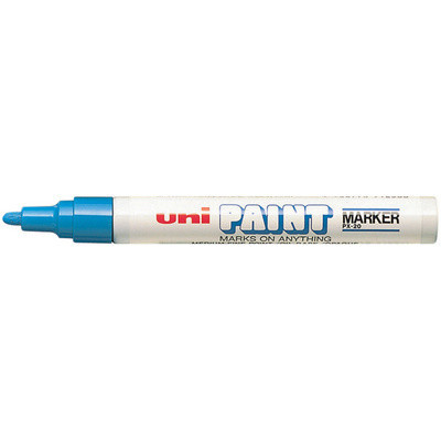 Marqueur permanent - UNIBALL PAINT PX-20 - 2,2-2,8mm pointe ogive - BLEU