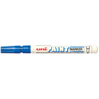 Marqueur permanent - UNIBALL PAINT PX-21 - 0,8-1,2mm pointe ogive - BLEU
