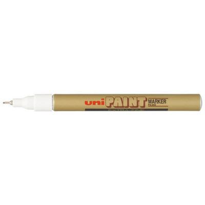 Marqueur permanent - UNIBALL PAINT PX-203 - 0,5-0,7mm pointe ogive - OR