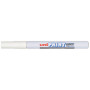 Marqueur permanent - UNIBALL PAINT PX-203 - 0,5-0,7mm pointe ogive - BLANC