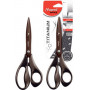 Ciseaux 17cm -MAPED Expert Titanium - MARRON