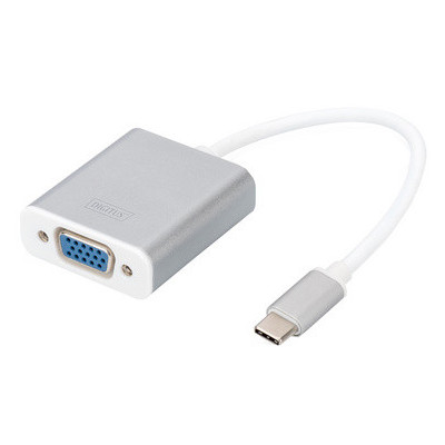 Adaptateur graphique USB 3.0 - VGA blanc- DIGITUS