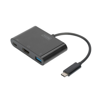 Adaptateur multiports USB 3.1 USB-C - USB-C/HDMI- DIGITUS