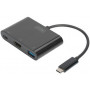 Adaptateur multiports USB 3.1 USB-C - USB-C/HDMI- DIGITUS