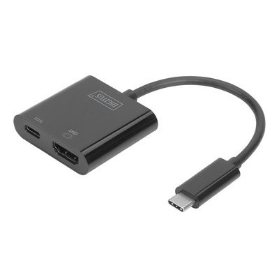 Adaptateur graphique USB 3.1 USB-C - HDMI/USB-C- DIGITUS