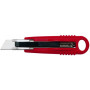 WEDO Safety-Cutter standard, lame: 18 mm, rouge/noir