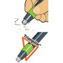 Crayon gomme MAPED Gom-Pen - 6,75mm - (COULEURS ALEATOIRES)