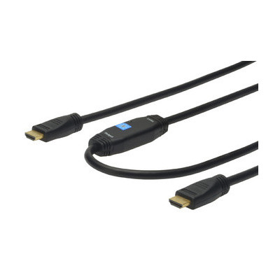 Câble HDMI pour moniteur avec amplificateur 15,0 m- DIGITUS