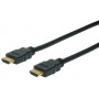 Câble HDMI pour moniteur fiche mâle 19 broches 1 m - DIGITUS