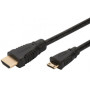 Câble de raccordement High Speed HDMI-A-Mini HDMI-C - DIGITUS