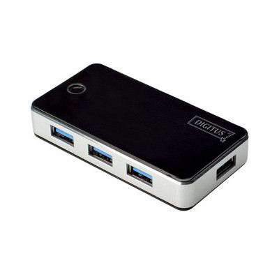 Hub USB 3.0 4 ports bloc d\'alimentation- DIGITUS