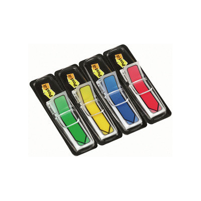 Index marque-page Post-it Flèche - 11,9x43,2mm - ASSORTI
