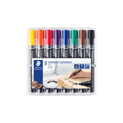 Marqueur - STAEDTLER 352 Lumocolor - 2mm pointe ogive - COULEURS ASSORTIES