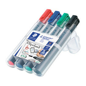 Marqueur - STAEDTLER 356 Lumocolor - 2mm- COULEURS ASSORTIES