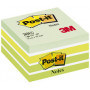 Notes repositionnables Post-it Cube - 76x76mm - 450 feuilles - JAUNE