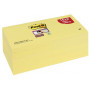 12x Blocs - Post-it Super Sticky Note - 47,6x47,6mm - JAUNE