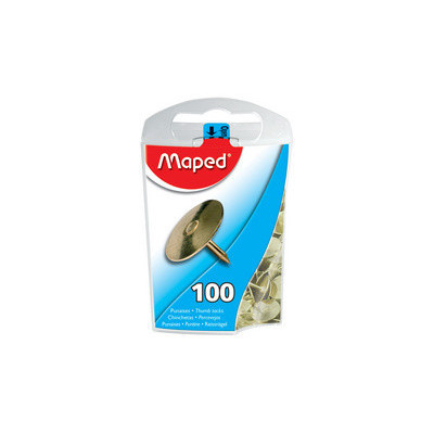 100x Punaise MAPED - 10mm - cuivré