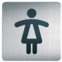 Pictogramme PICTO \"WC Hommes et Femmes\", carré - DURABLE -