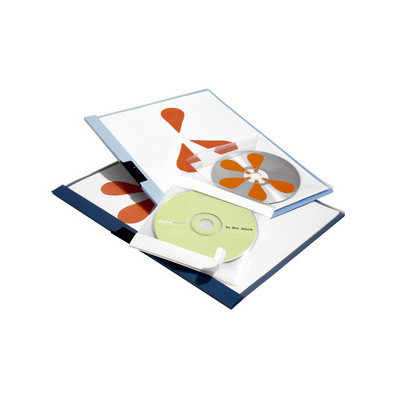 Pochette autoadhésive pour CD/DVD FIX, en PP - DURABLE -
