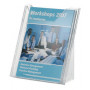 Porte-brochures COMBIBOXX A4, transparent - DURABLE - TRANSPARENT
