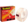 Rubans adhésifs Scotch Crystal Clear 600 - 19mmx33m