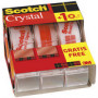 Dévidoirs Scotch Crystal Clear 600 - 19mmx3m