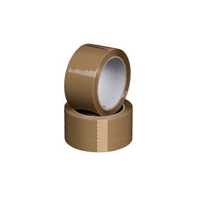 smartboxpro Ruban d\'emballage, PP, 50 mm x 66 m, marron