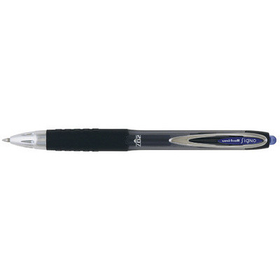 Stylo roller UNIBALL SIGNO UMN-207 - 0,4mm encre gel - BLEU