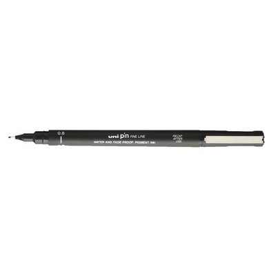 Stylo feutre UNIBALL PIN 03200 N - NOIR