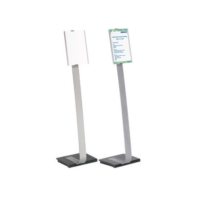 Support d\'information INFO SIGN stand, A4, aluminium - DURABLE -