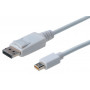Câble convertisseur DisplayPort / Mini DisplayPort - 1,0m - DIGITUS