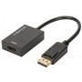Câble convertisseur DisplayPort 1.2 Mâle DP / HDVI-I, 0,2 m- DIGITUS