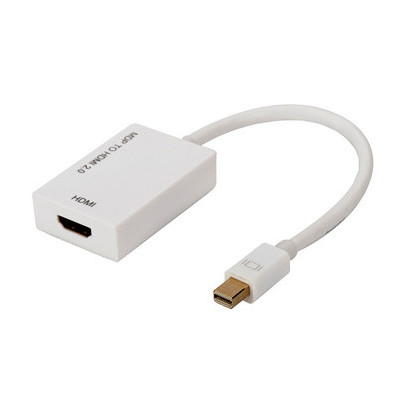 Câble convertisseur DisplayPort 1.2 Mâle mDP / HDMI-I, 0,2 m- DIGITUS