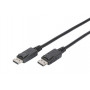 Câble DisplayPort 1.2 mâle - mâle, 1,0 m- DIGITUS