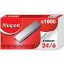 Boîte 1000x Agrafes Maped 24/6- zingué