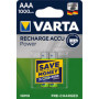 4x Piles rechargeables VARTA NiMH-Micro (AAA) -1.000 mAh- 1,2V