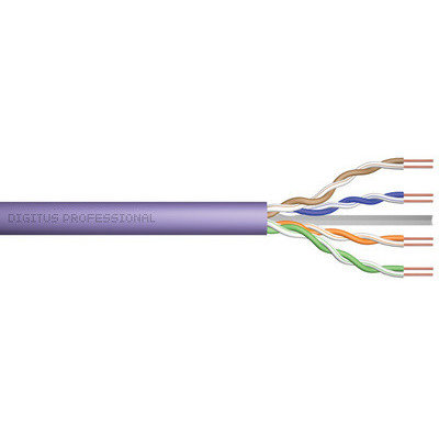 Rouleau câble Ethernet DIGITUS - Cat6 - U/UTP - simplex - 305m