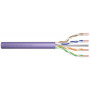 Rouleau câble Ethernet DIGITUS - Cat6 - U/UTP - 500m - VIOLET