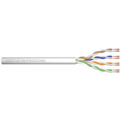 Rouleau câble Ethernet DIGITUS - non blindé Cat5e - U/UTP - 305m- GRIS