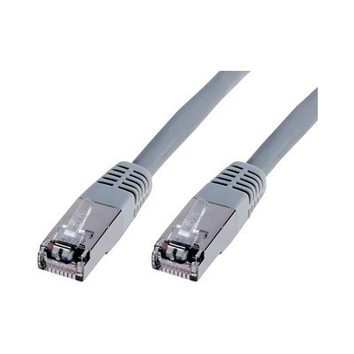 Câble patch Ethernet DIGITUS - croisé - Cat5e - F/UTP - 1m- GRIS