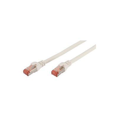 Câble patch Ethernet DIGITUS - Cat6 - S/FTP - 2m - ROUGE